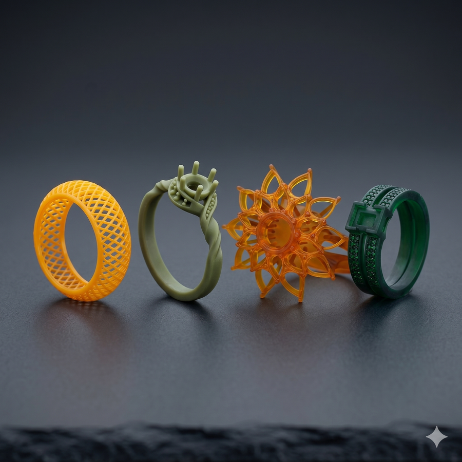 Precision casting resins